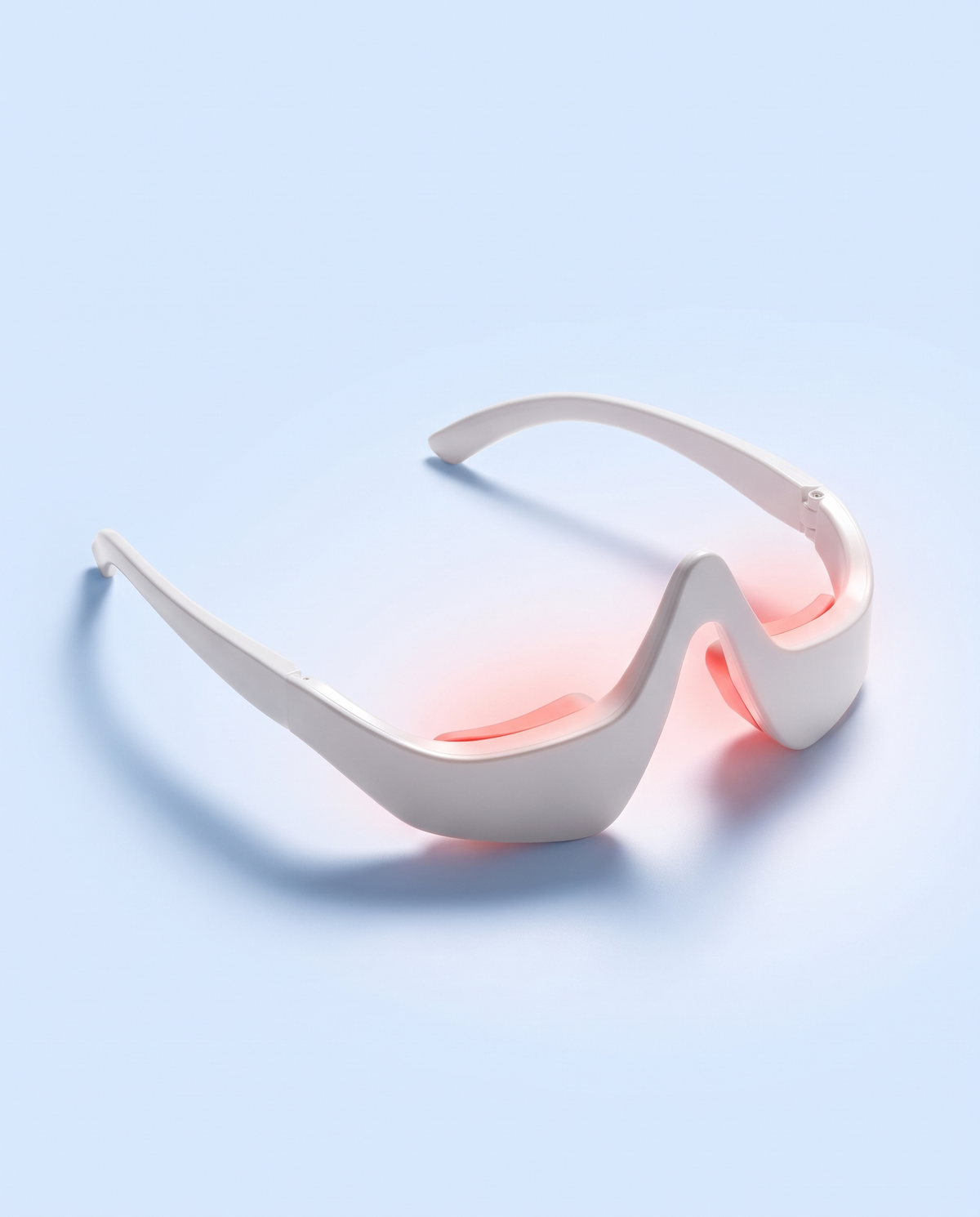 Himra red light eye glasses glowing red