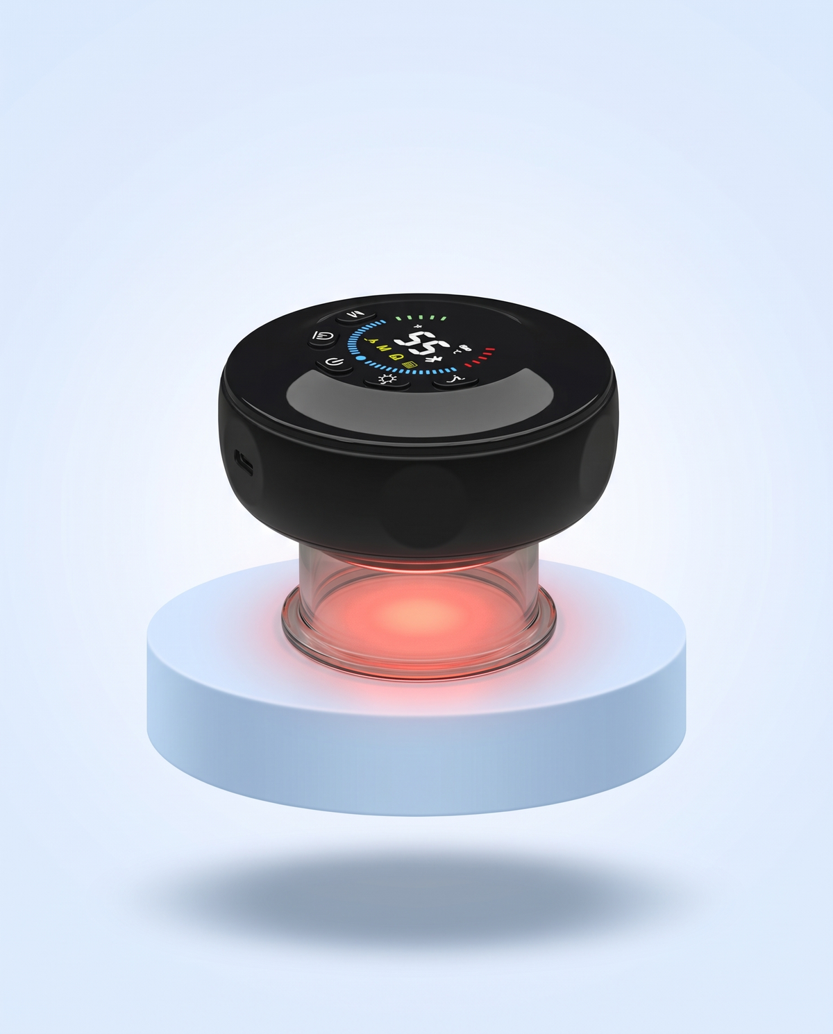 Himra smart cupping massager with red light