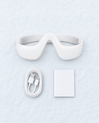 What is included: eye massager, USB cable and manual