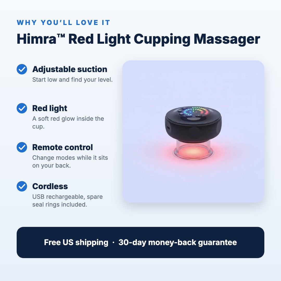 Himra Red Light Cupping Massager – key features