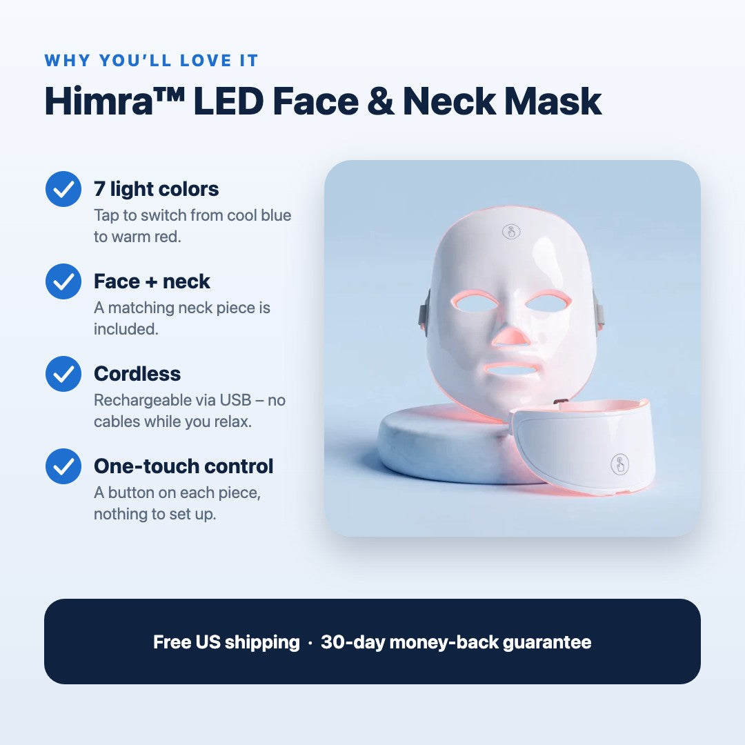 Himra LED Face & Neck Mask key features