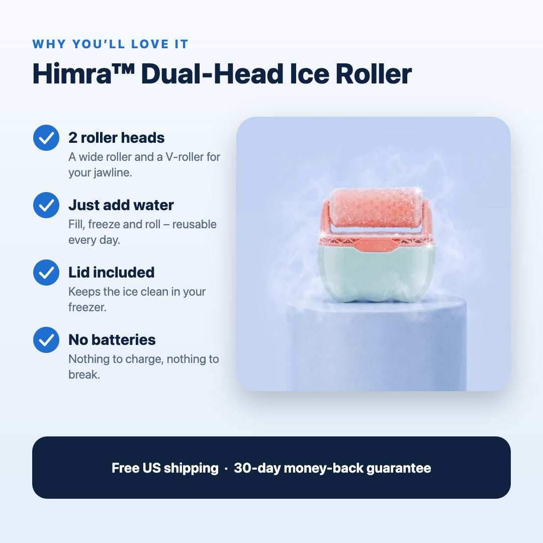 Himra Dual-Head Ice Roller key features