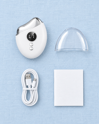 What’s in the box: gua sha, cap, USB cable, manual