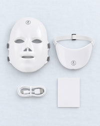 What is included: LED face mask, LED neck piece, USB charging cable and manual